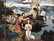 Joachim Patinir Baptism of Christ painting